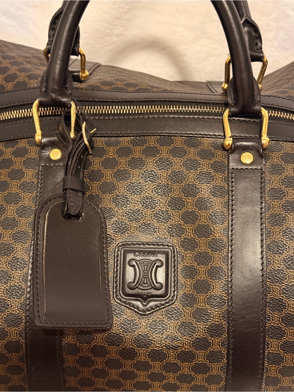 Celine Macadam Boston Travel Bag - Picture 4 of 16